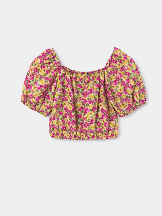 Mayoral Mayoral Bluse 6103 Bunt Regular Fit