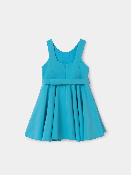 Abel & Lula Abel & Lula Sukienka elegancka 5062 Niebieski Regular Fit