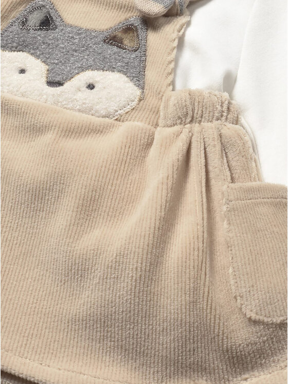 Mayoral Mayoral Kleid für den Alltag 2802 Beige Regular Fit