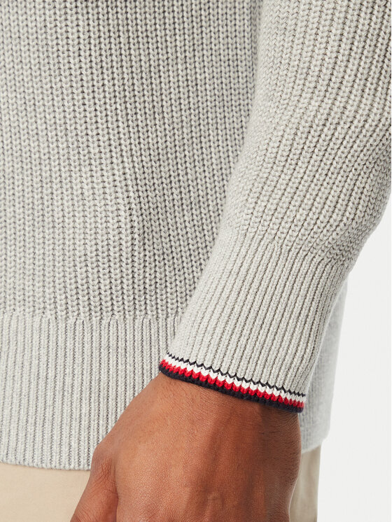 Tommy Hilfiger Tommy Hilfiger Пуловер MW0MW41516 Светлосив Regular Fit
