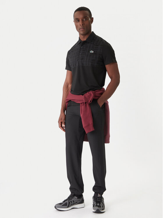 Lacoste Lacoste Polokošeľa DH4777 Čierna Regular Fit