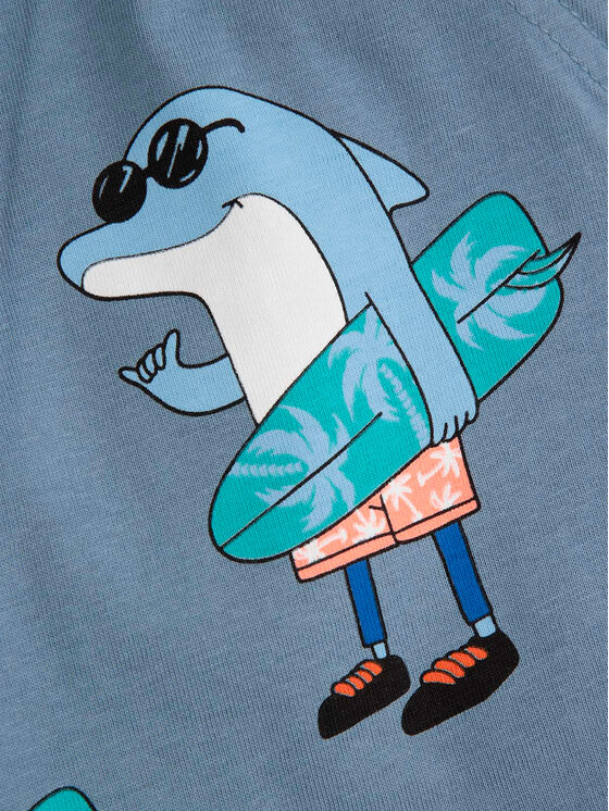 Coccodrillo Coccodrillo Sportovní kraťasy WC5121502HBK Modrá Regular Fit