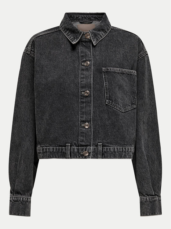 ONLY ONLY Džinsinė striukė Emaline 15330000 Pilka Loose Fit