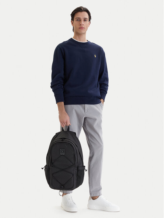 Calvin Klein Rucsac Utility Emblem Bungee Backpack LV04D3301G Negru