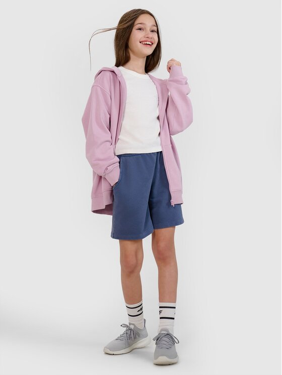 4F 4F Szorty sportowe 4FJWspring_summer_2025TSHOF483 Niebieski Regular Fit