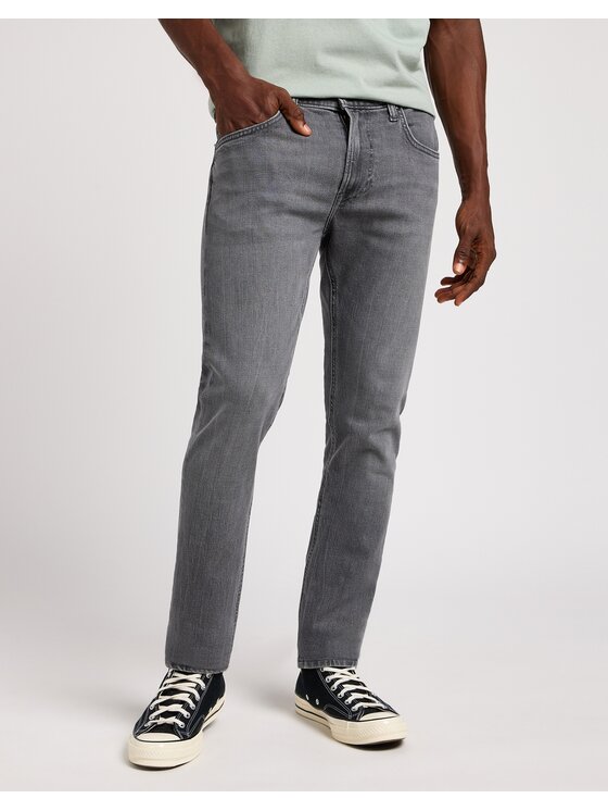 Lee Lee Jeansy Luke Off The Grid Grey Szary Slim Fit