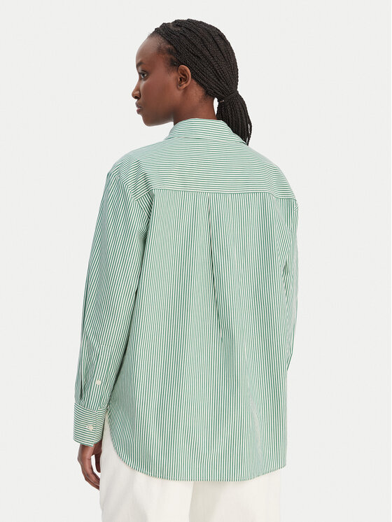 Tommy Hilfiger Tommy Hilfiger Camicia WW0WW48190 Verde Regular Fit