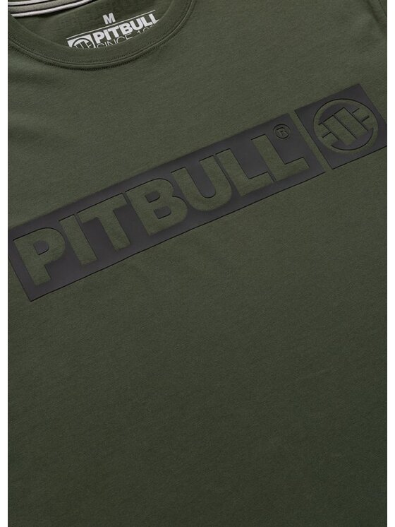 PITBULL PITBULL T-Shirt HILLTOP Zielony ciemny Regular Fit