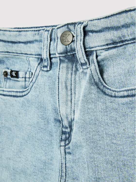 Calvin Klein Jeans Calvin Klein Jeans Pantaloncini di jeans IB0IB01173 Blu Relaxed Fit
