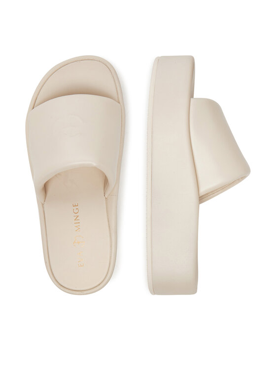 Eva Minge Eva Minge Шльопанці CROCUS-V1925-08 Écru