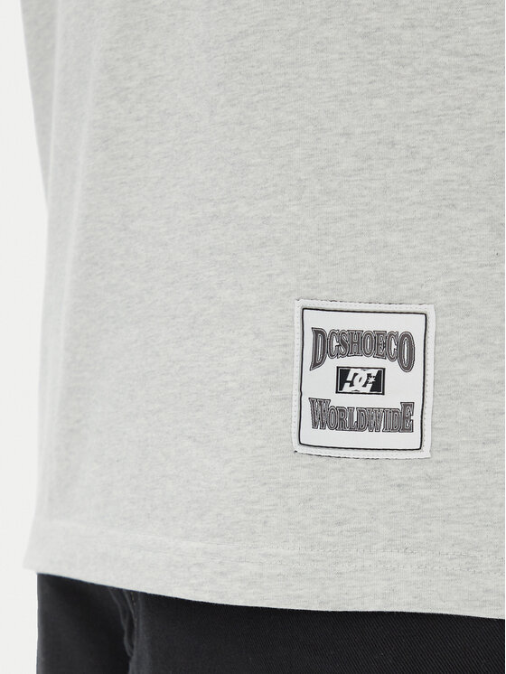 DC Shoes DC Shoes T-Shirt Change ADYZT05462 Szary Regular Fit