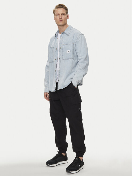 Calvin Klein Jeans Calvin Klein Jeans Joggery Utility J30J325616 Czarny Regular Fit