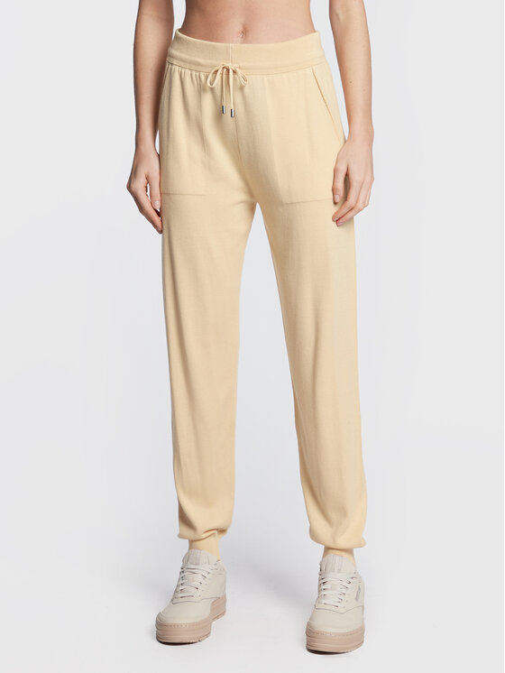 United Colors Of Benetton Pantaloni trening 113CDF004 Bej Relaxed Fit