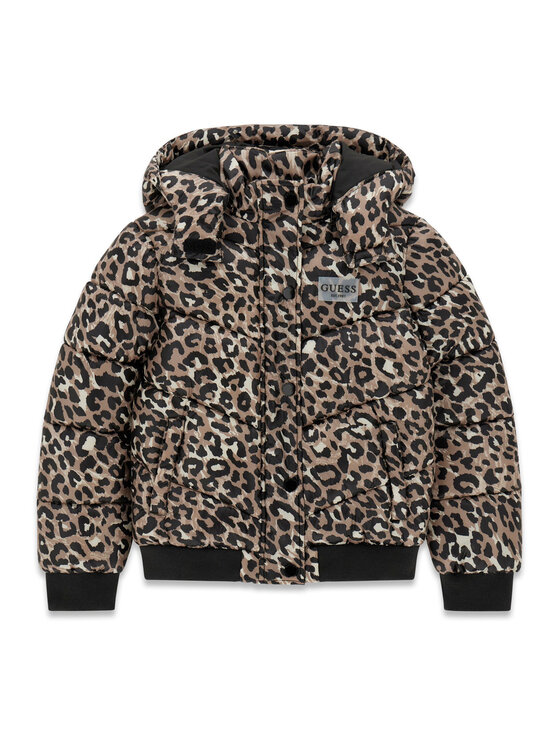 Guess Guess Μπουφάν μεταβατικό J6YL01 W2607 Μαύρο Regular Fit