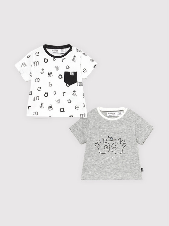 Set di 2 T-shirt MAYORAL-1075 Multicolore Regular