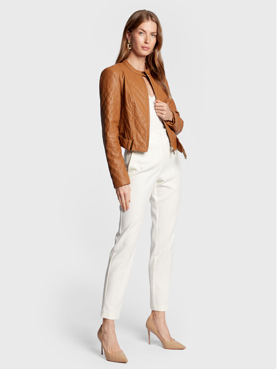 Marciano Guess Marciano Guess Hlače 1BGB11 9653Z Bijela Slim Fit