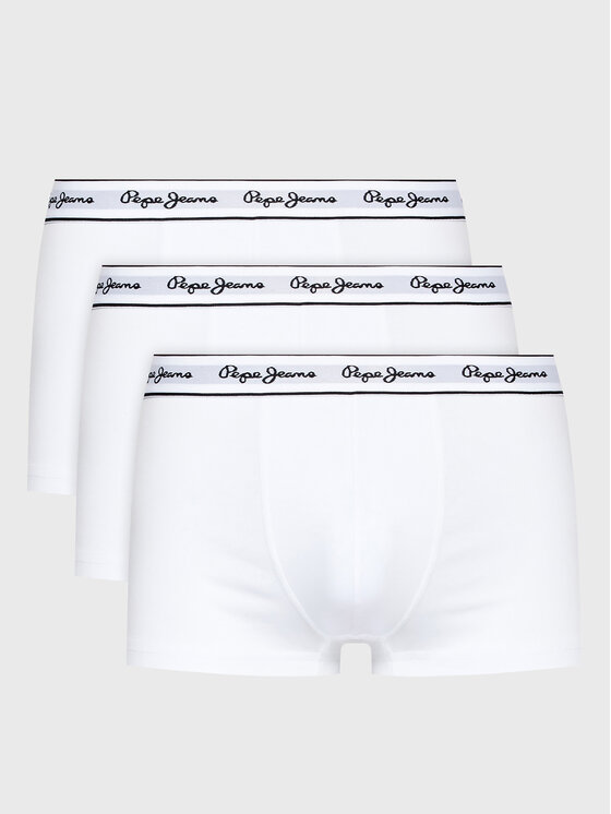 Pepe Jeans Pepe Jeans Set 3 perechi de boxeri Pepe Tk 3P PMU10975 Alb
