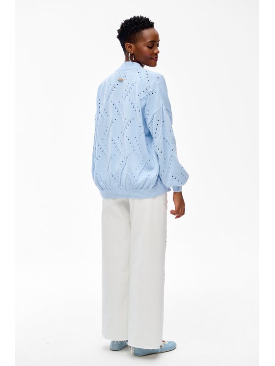 blue shadow blue shadow Kardigan Blash Niebieski Regular Fit