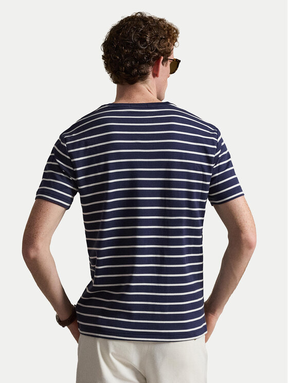 Polo Ralph Lauren Polo Ralph Lauren T-Shirt 710B16648001 Granatowy Regular Fit