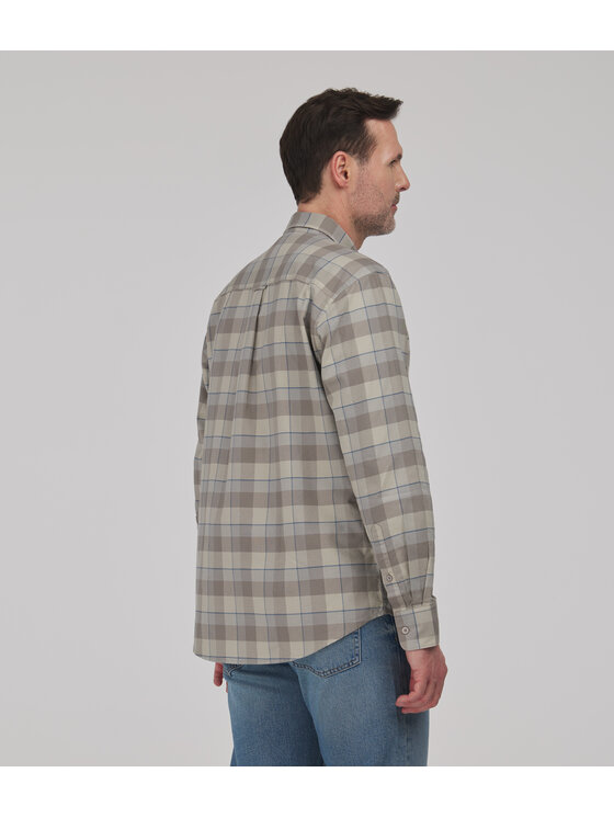 Lee Cooper Lee Cooper Koszula NEW TENBY Beżowy Comfort Fit