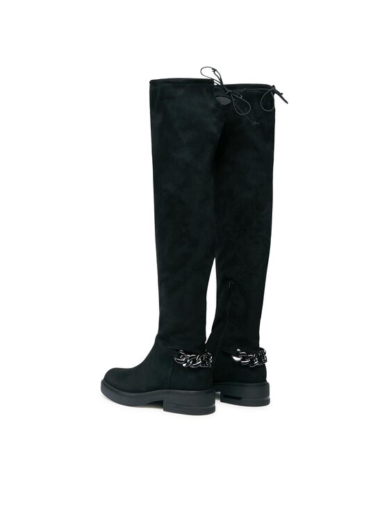 Liu Jo Liu Jo Cizme lungi muschetar Gabrielle 24 SF3115 T9122 Negru