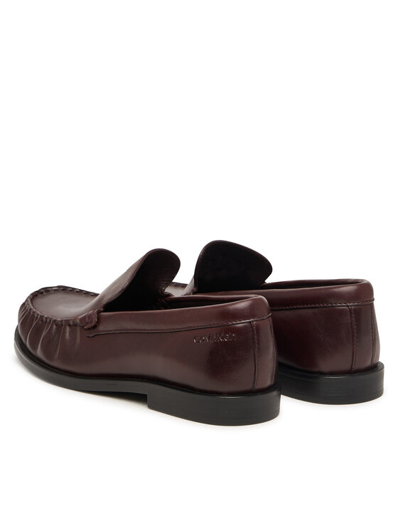 Calvin Klein Calvin Klein Мокасини Round Essential Loafer Lth HW0HW03195 Кафяв