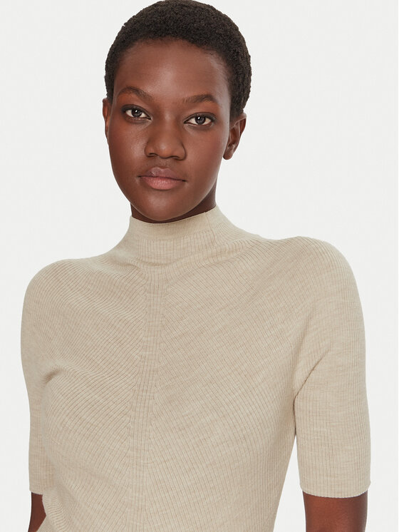 BOSS BOSS Dolcevita Faleri 50542885 Beige Regular Fit