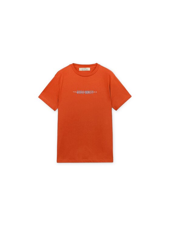 Trussardi Trussardi T-shirt G0558000126N026 Rosso Regular Fit