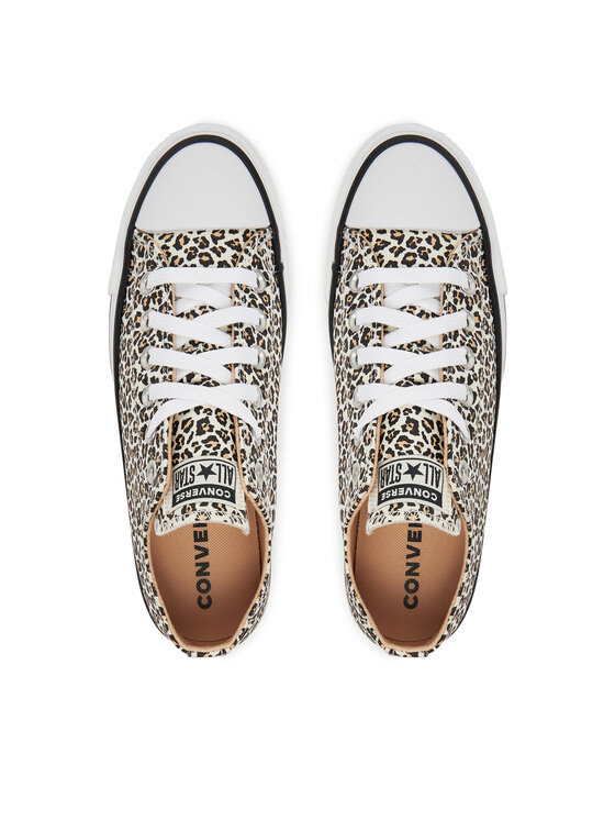 Converse Converse Tenisice Chuck Taylor All Star Leopard A14941C Bež