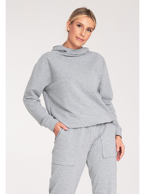 FIGL FIGL Μπλούζα M1034 Γκρι Regular Fit