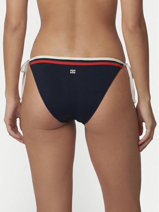 Tommy Hilfiger Tommy Hilfiger Bikini partea de jos UW0UW06557 Bleumarin