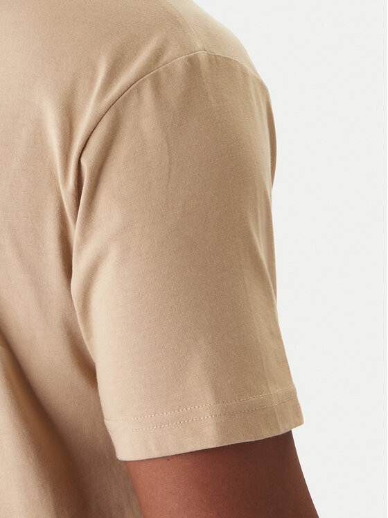 Karl Lagerfeld Jeans Karl Lagerfeld Jeans T-Shirt A2M17072 Beige Regular Fit