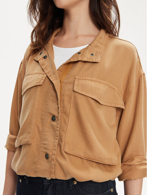 ONLY ONLY Преходно яке Kenya 15308202 Кафяв Regular Fit