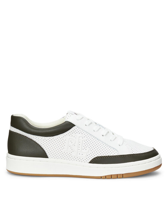 LAUREN RALPH LAUREN Sneakersy Hailey Low-Top Lace-Up 802951391004 Biela