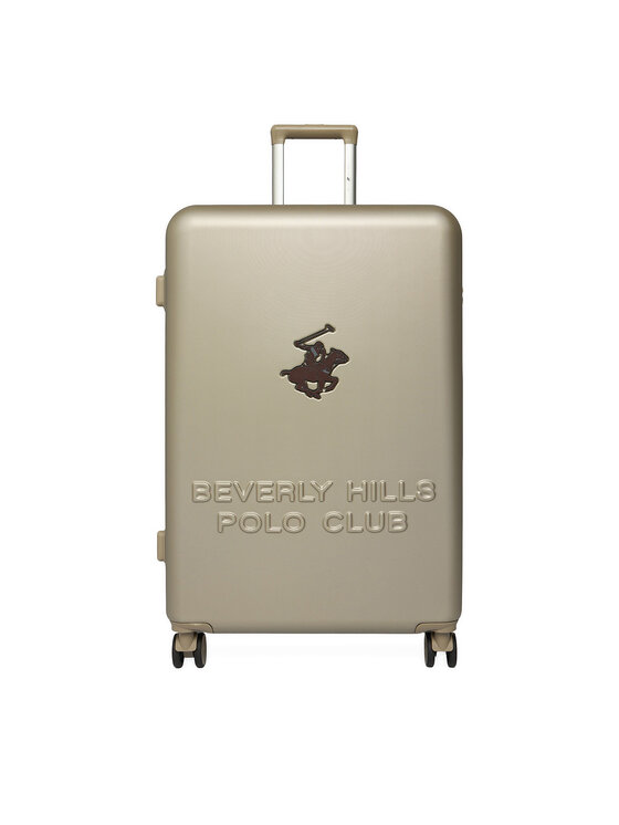 Beverly Hills Polo Club Beverly Hills Polo Club Walizka duża CEO-BHPC-L-003-08-BEIGE Beżowy