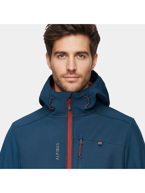 Alpinus Alpinus Kurtka softshell ASO Niebieski Active Fit