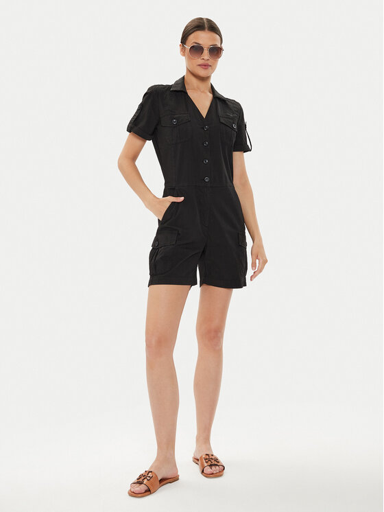 Aeronautica Militare Aeronautica Militare Jumpsuit 241TU133DCT3310 Schwarz Regular Fit