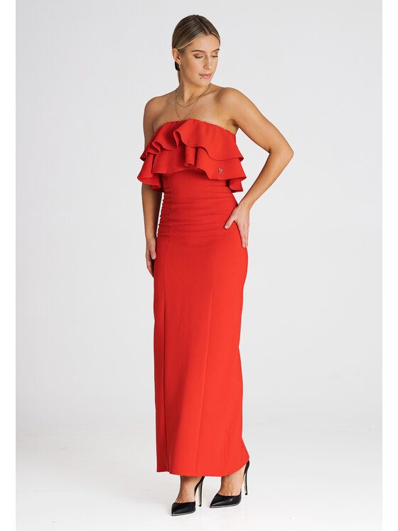 FIGL FIGL Abito da sera M987 Rosso Regular Fit
