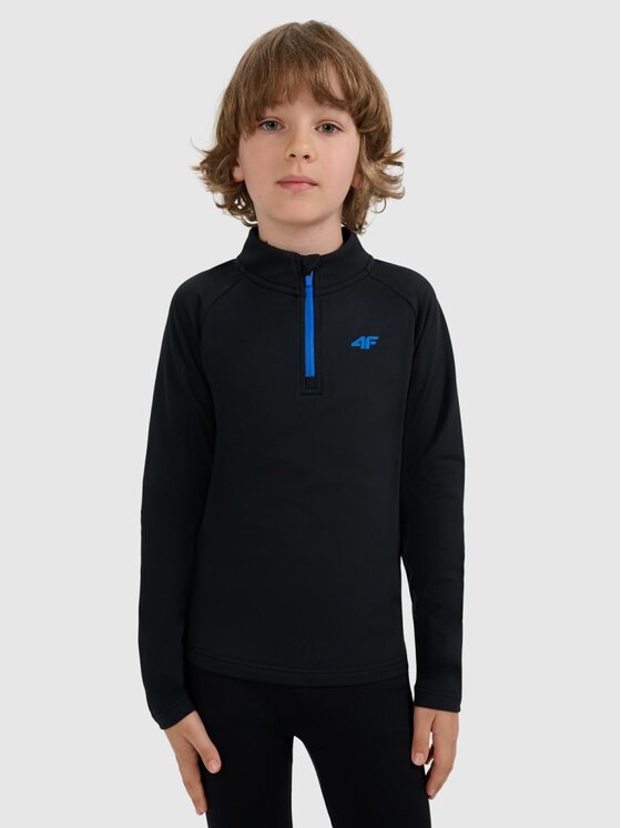 4F 4F Bielizna termoaktywna górna 4FJRAW25UBRUM119-20S Czarny