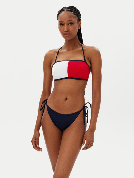 Tommy Hilfiger Tommy Hilfiger Donji dio kupaćeg kostima UW0UW05973 Tamnoplava