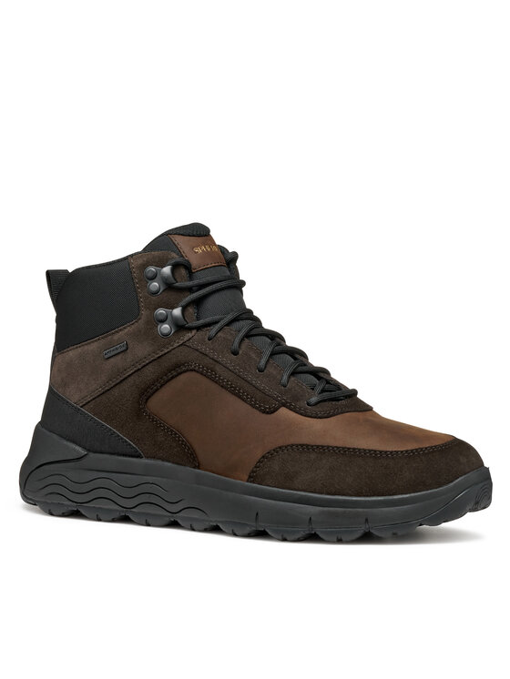 Geox Geox Šnurovacia obuv U Spherica 4X4 B Abx U46FDB 02245 C6006 Hnedá