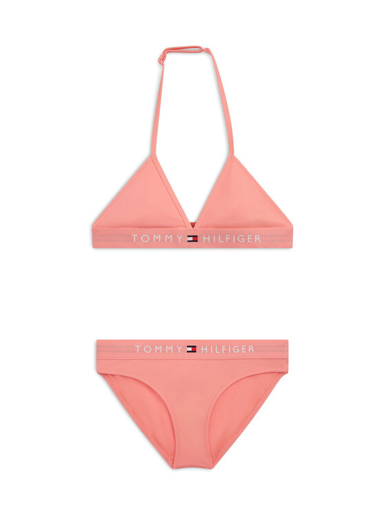 Tommy Hilfiger Tommy Hilfiger Jednodílné plavky UG0UG00799 Růžová