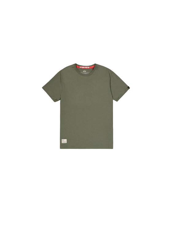 Alpha Industries Alpha Industries T-Shirt Dragon Embroidery T-Shirt Zielony Regular Fit