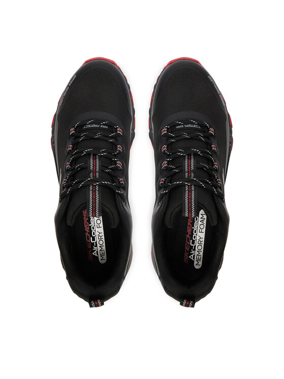Skechers Skechers Trekingová obuv MAX PROTECT PROMOTE 237669/BKRD Čierna