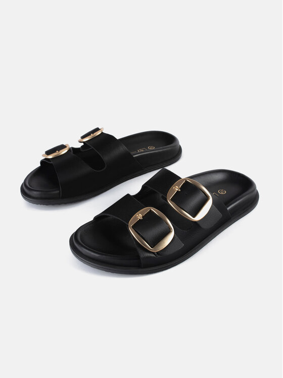 L37 L37 Ciabatte SUMMER SOOTHE Nero