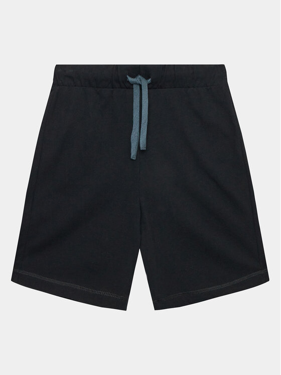 United Colors Of Benetton United Colors Of Benetton Sporta šorti 3BL0C901H Melns Regular Fit