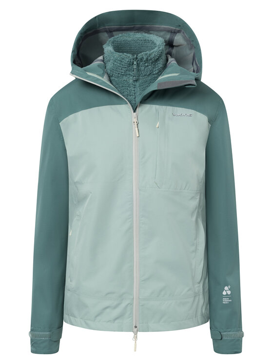 Viking Viking Kurtka softshell Ravelo 3w1 Lady Zielony Regular Fit
