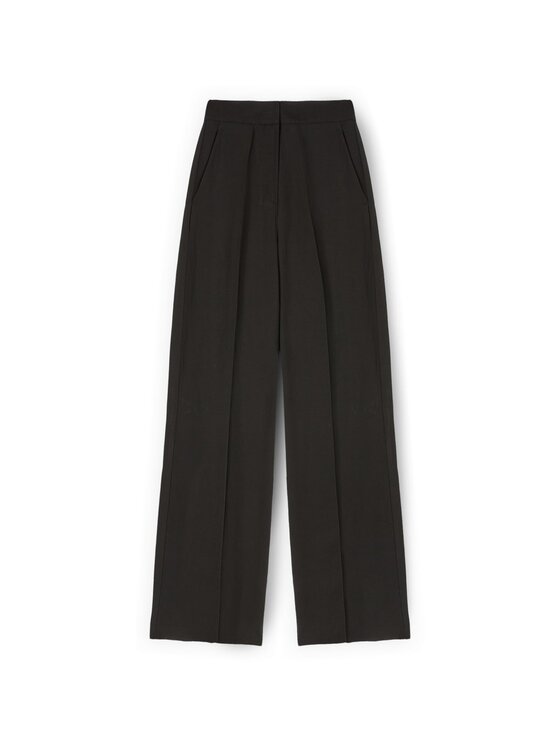 Motivi Motivi Pantaloni di tessuto P088Q004535N033 Nero Regular Fit