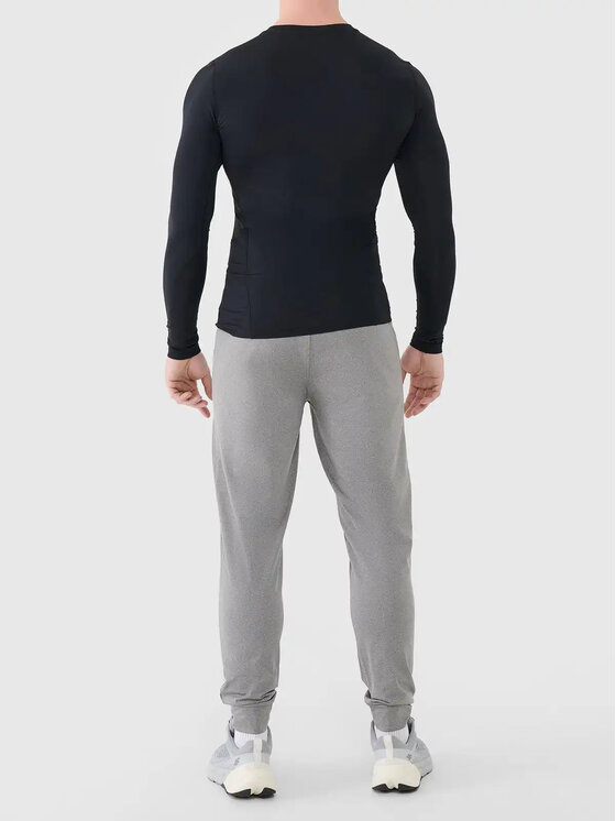 4F 4F Spodnie dresowe 4FWSS26TFTRM1046-25 Szary Active Fit