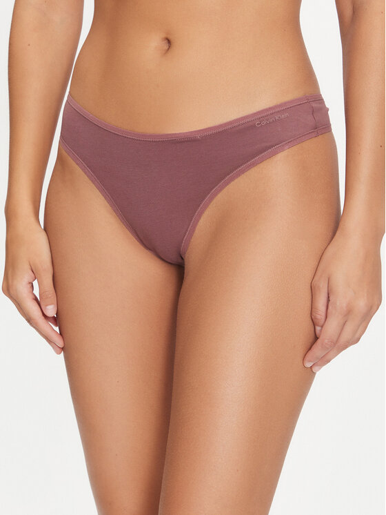 Calvin Klein Underwear Calvin Klein Underwear Комплект 5 чифта бикини тип прашка Thong 5Pk 000QD5250E Цветен